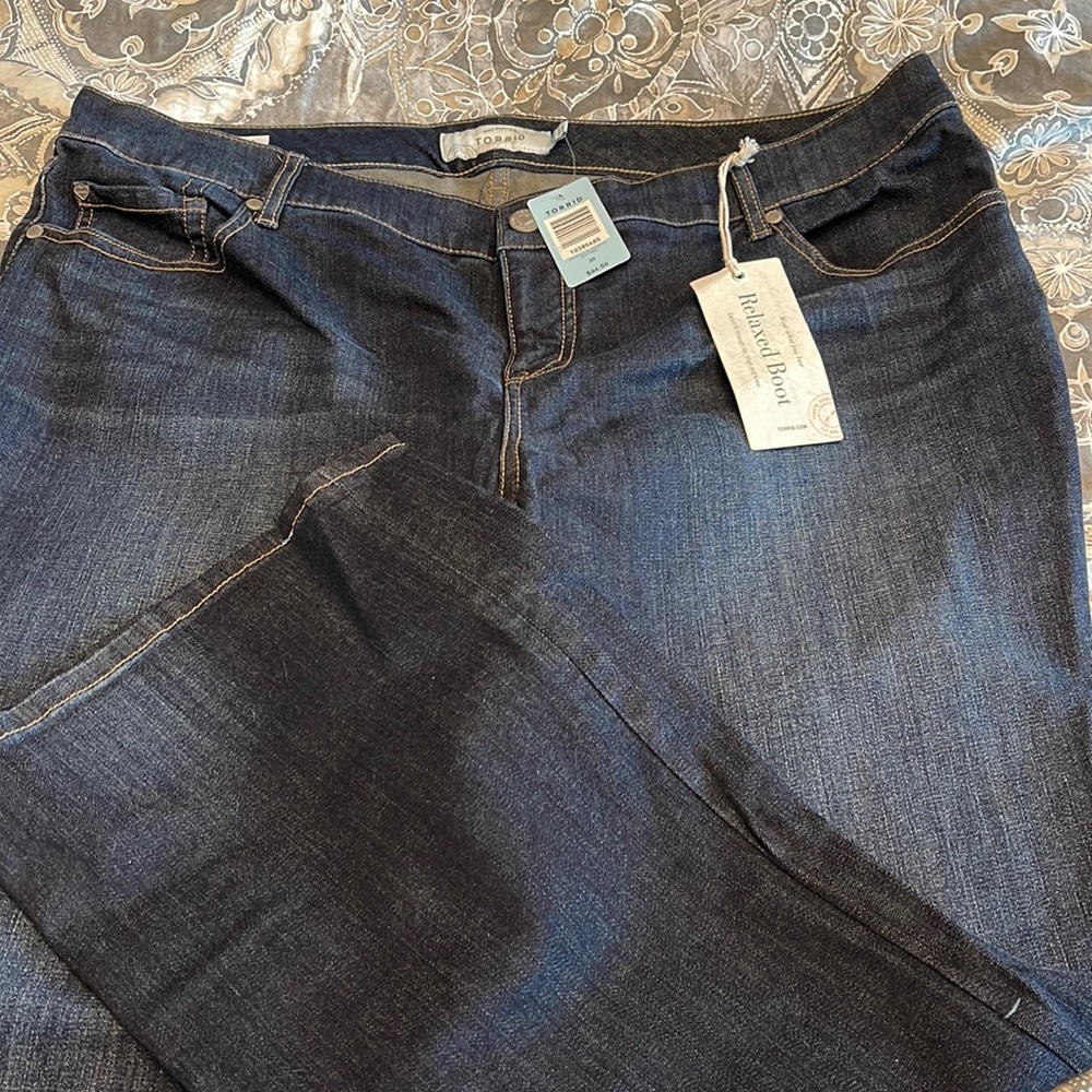Torrid relaxed fit jeans size 20 extra short